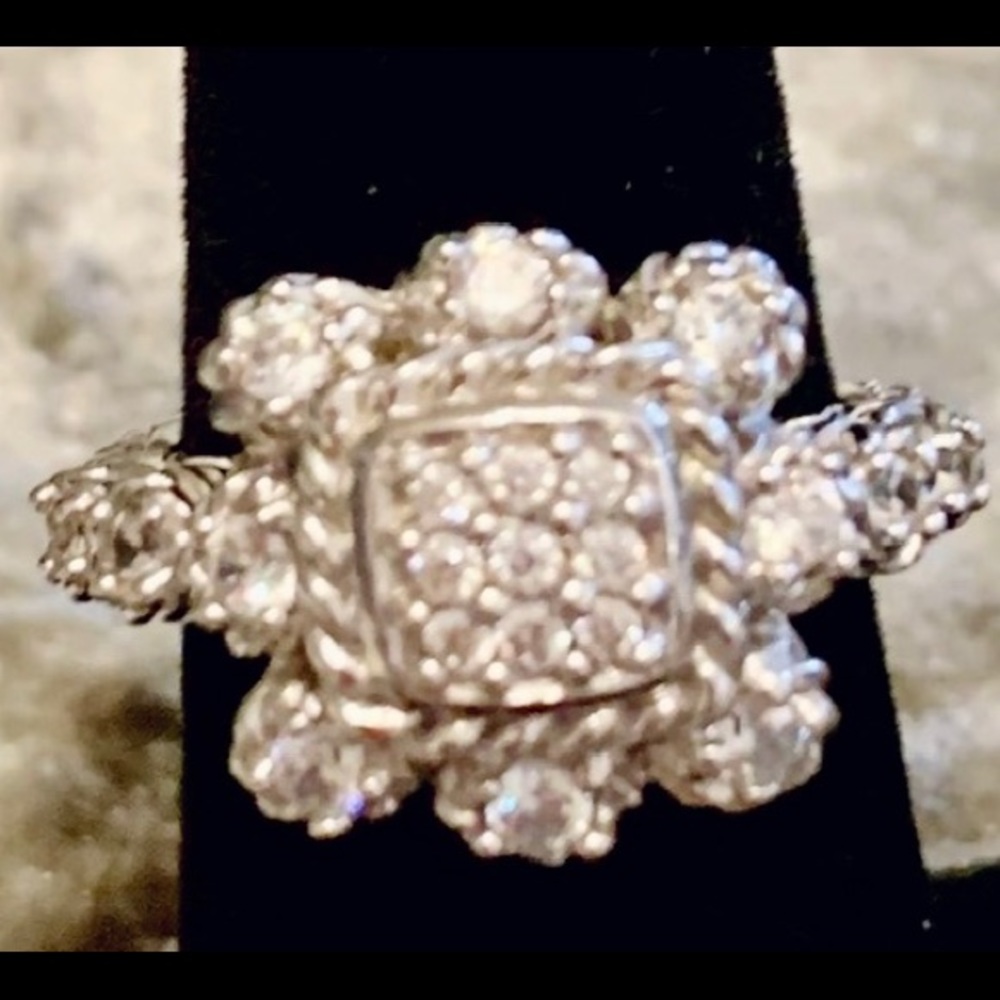 Judith Ripka Designer Statement Ring - image 3